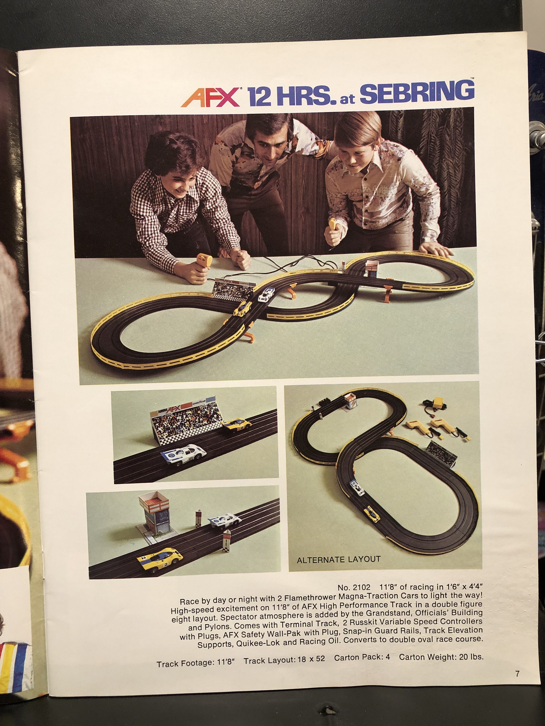 1977 Aurora / AFX Racing, Toy Fair Catalog Parry Game Preserve