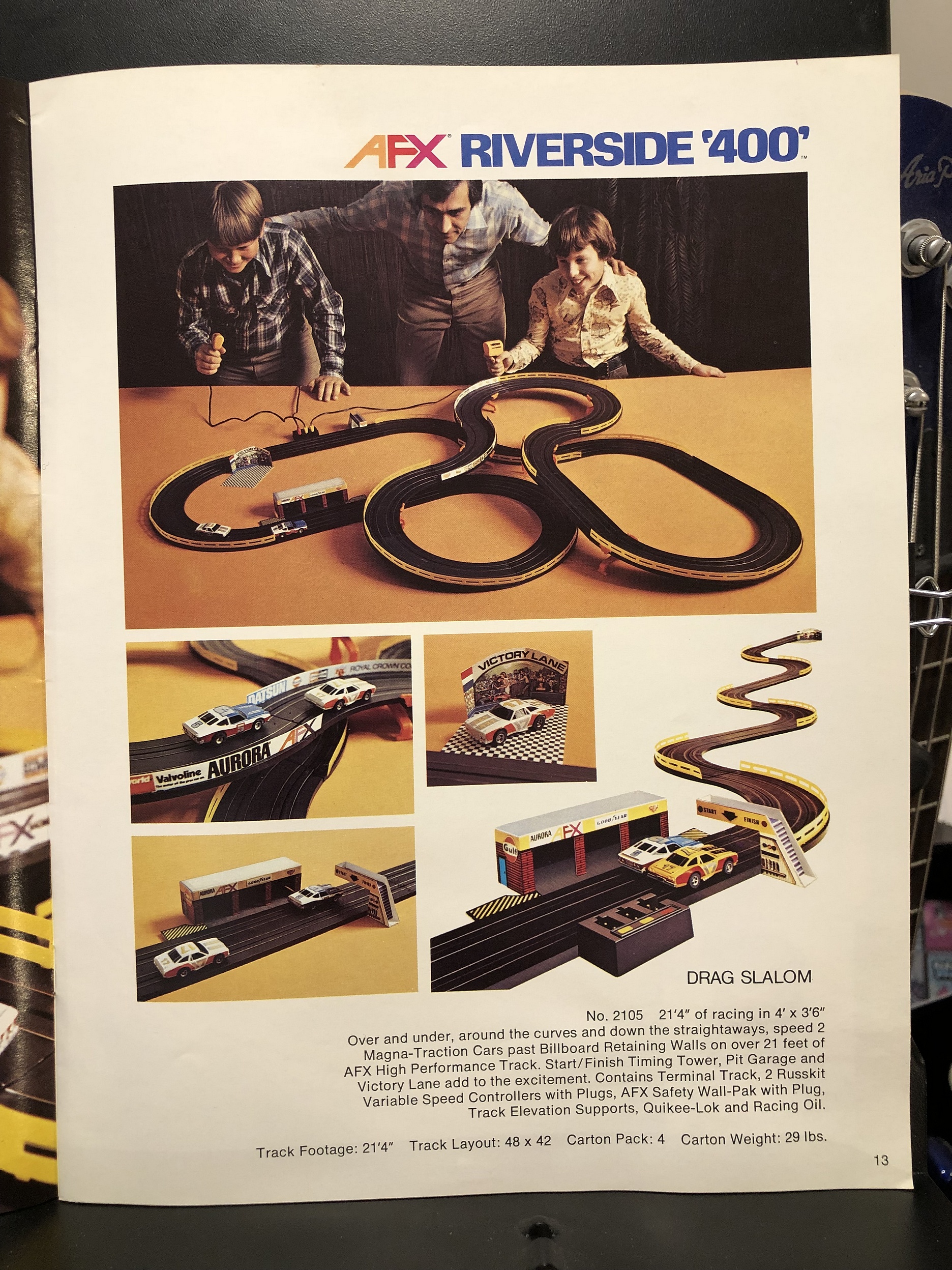 1977 Aurora / AFX Racing, Toy Fair Catalog Parry Game Preserve