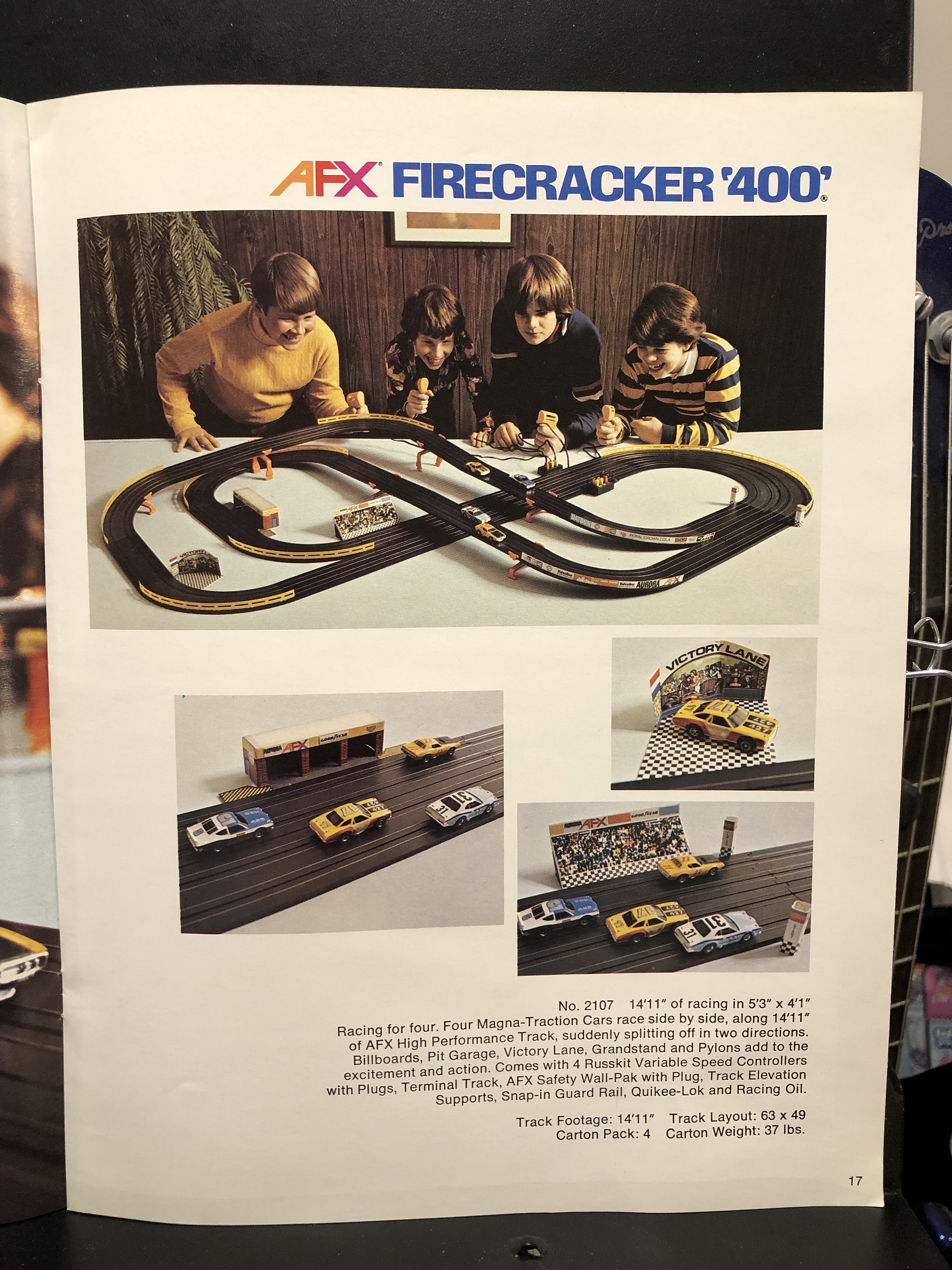 1977 Aurora / AFX Racing, Toy Fair Catalog Parry Game Preserve