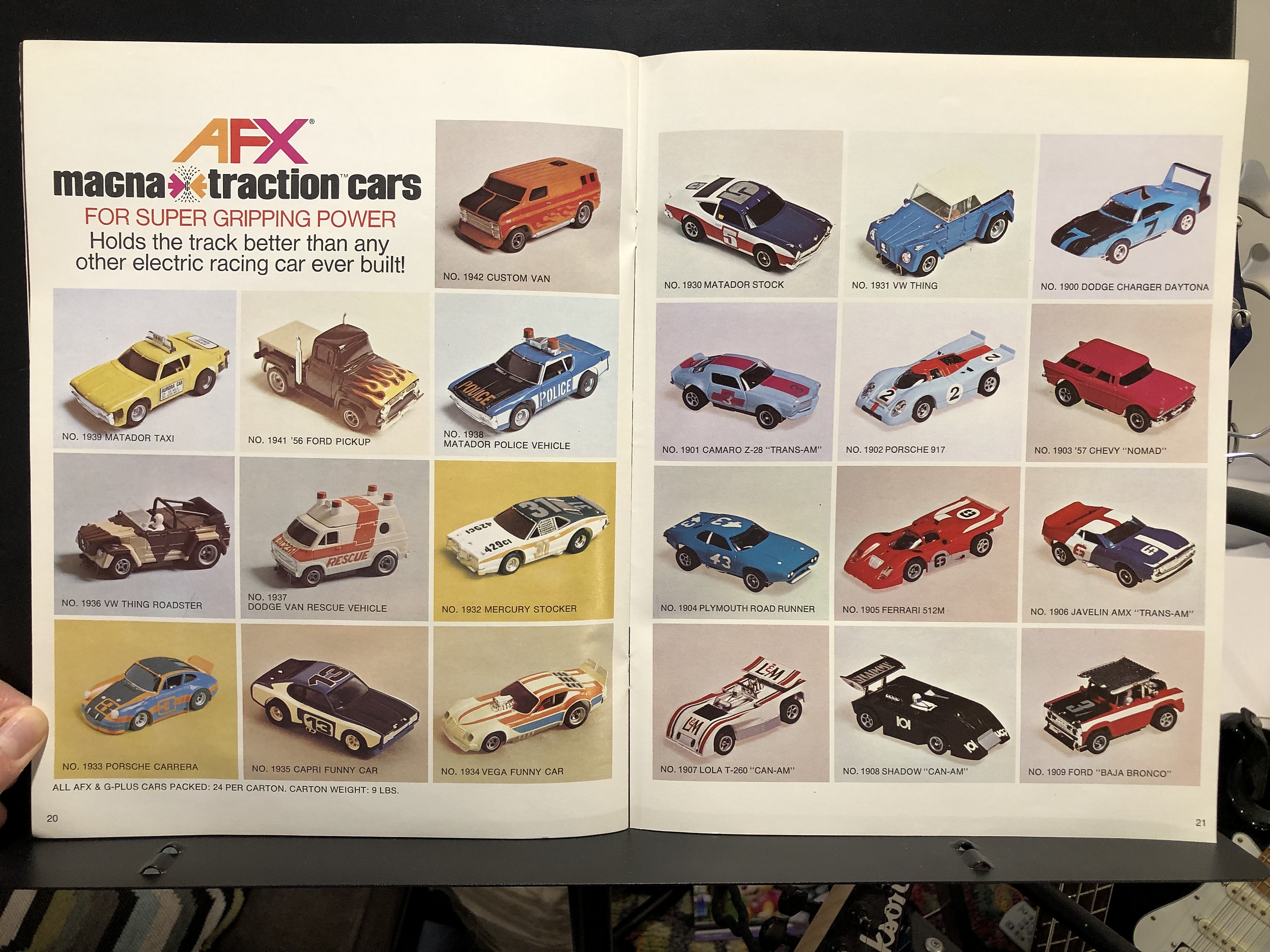 1977 Aurora / AFX Racing, Toy Fair Catalog Parry Game Preserve