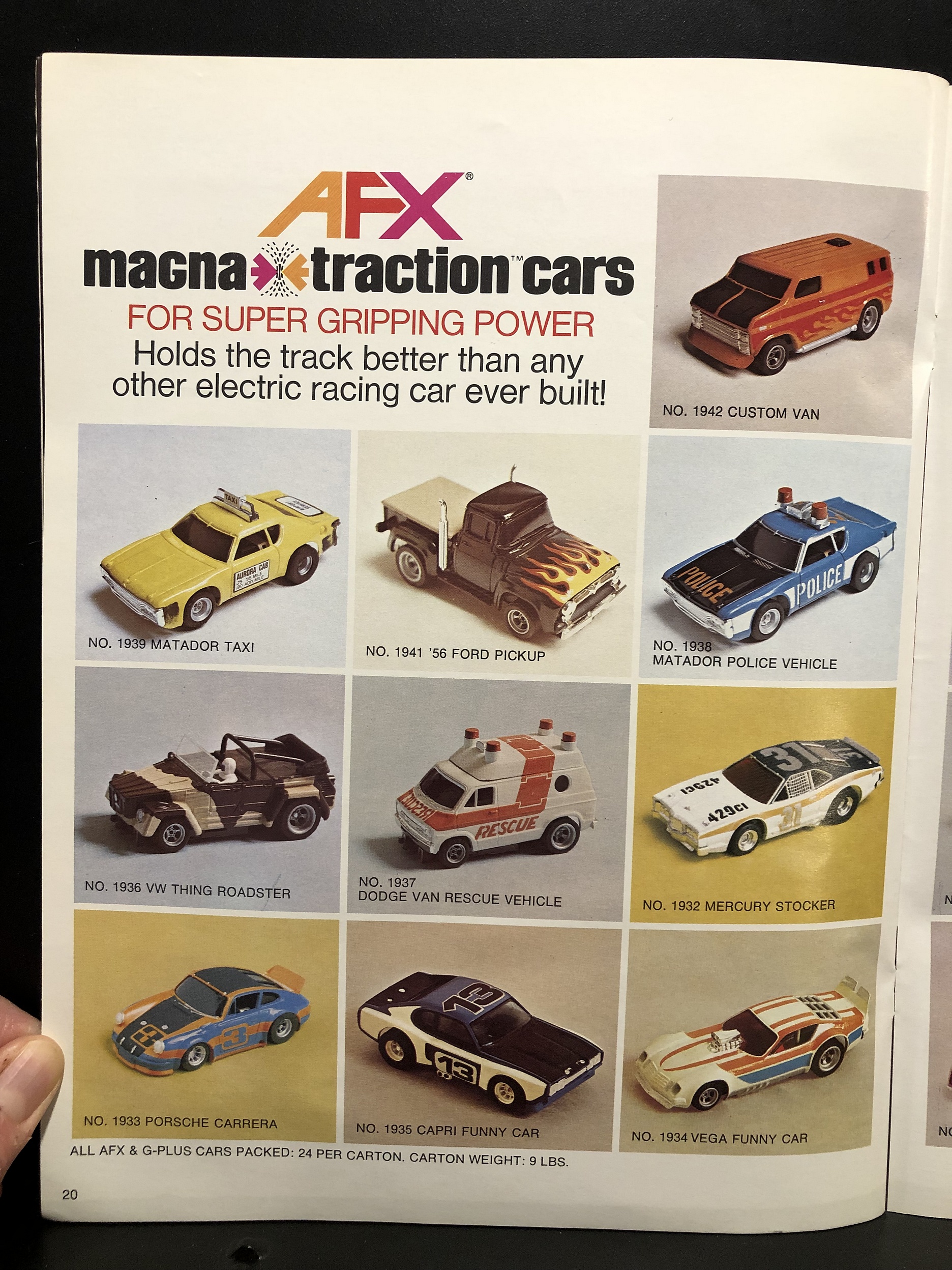 1977 Aurora / AFX Racing, Toy Fair Catalog Parry Game Preserve