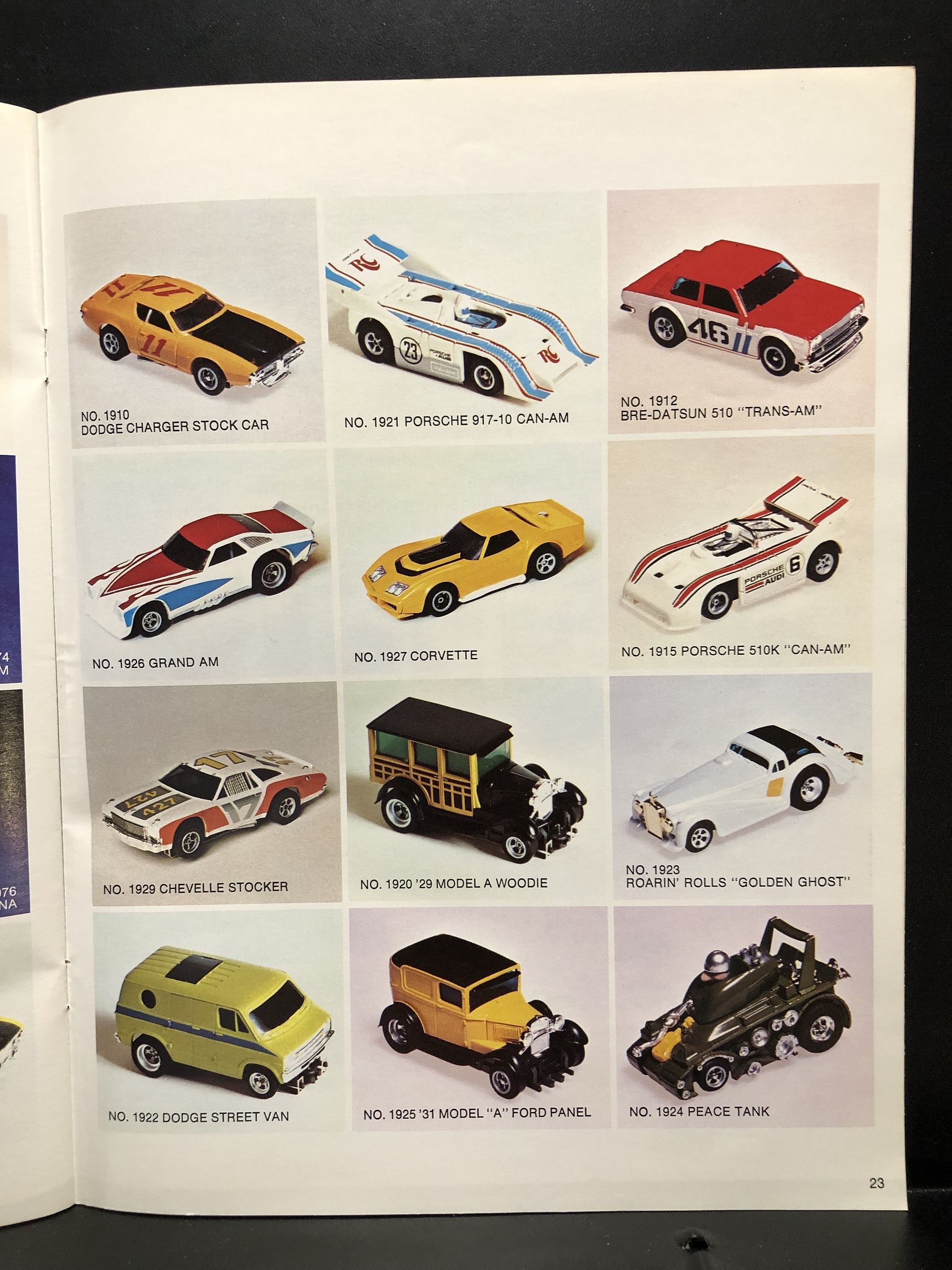 1977 Aurora / AFX Racing, Toy Fair Catalog Parry Game Preserve