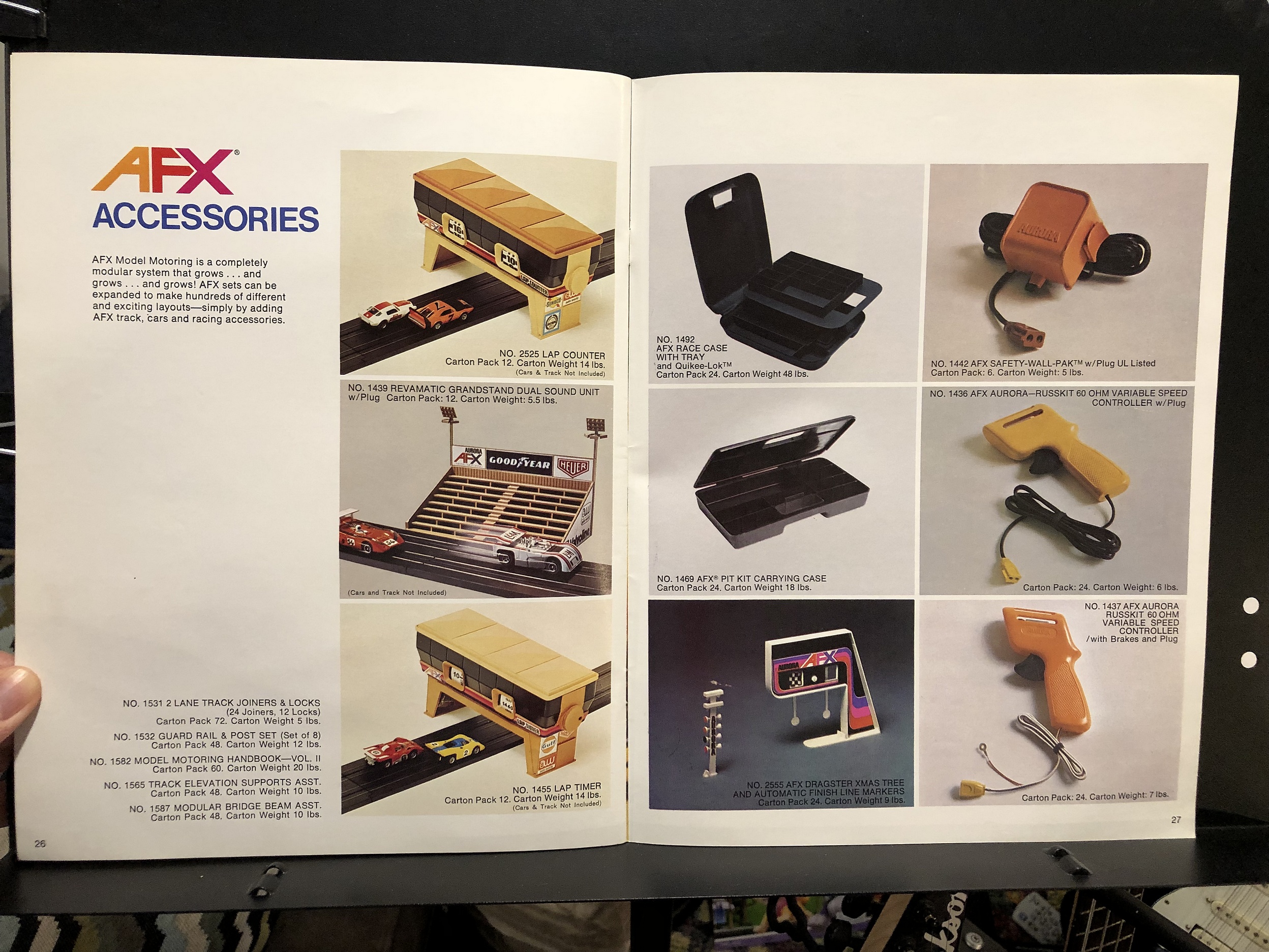 1977 Aurora / AFX Racing, Toy Fair Catalog Parry Game Preserve