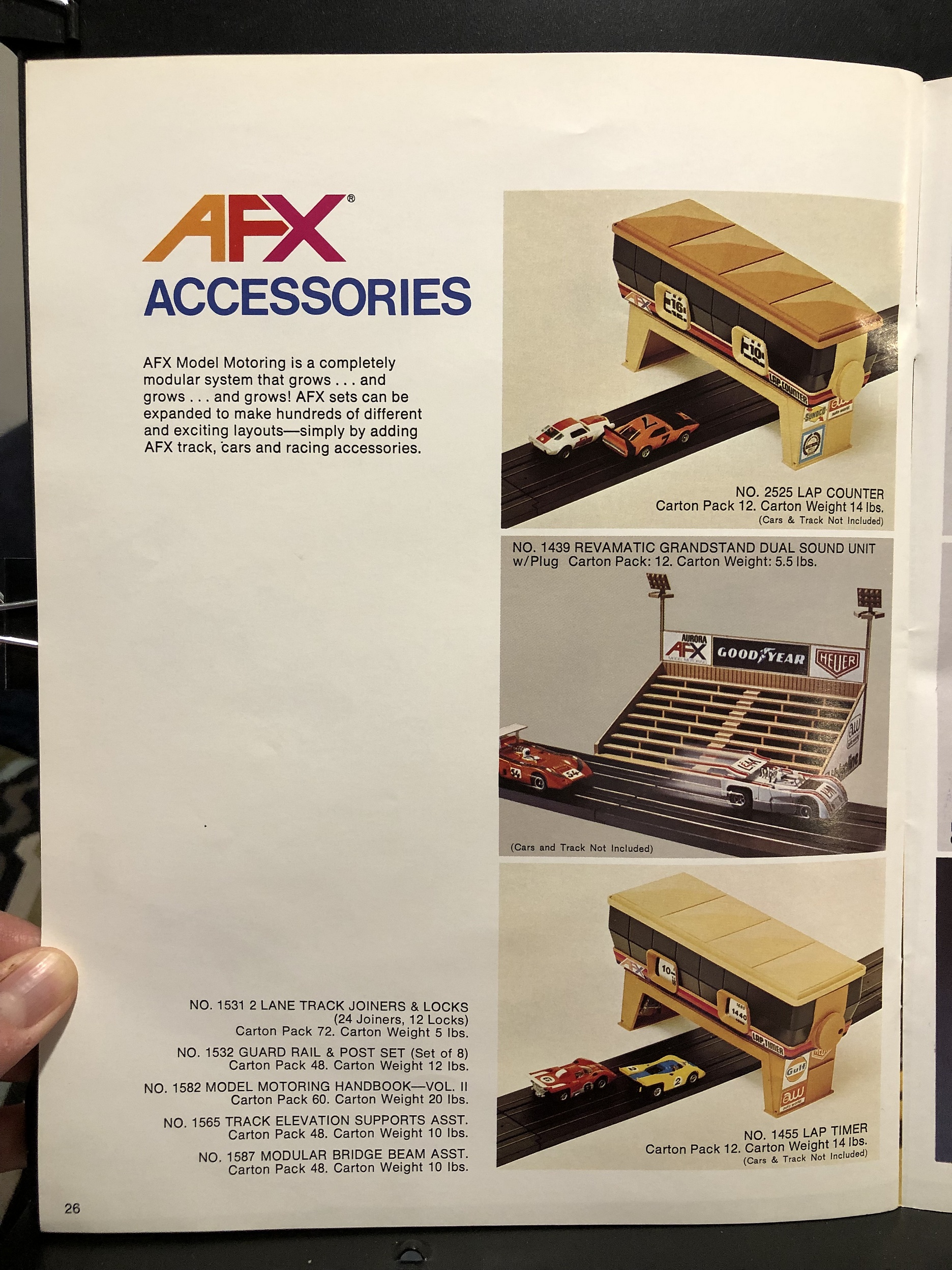 1977 Aurora / AFX Racing, Toy Fair Catalog Parry Game Preserve