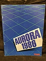 1986 Aurora Catalog