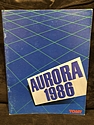 Toy Catalogs: 1986 Aurora (by Tomy), Toy Fair Catalog