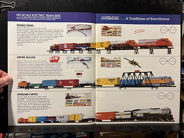 Toy Catalogs: 1989 Bachmann, Toy Fair Catalog