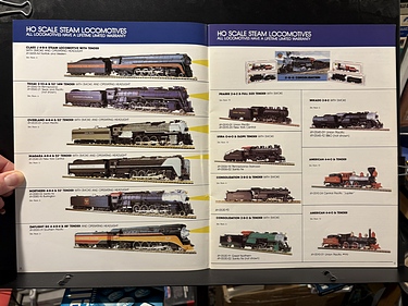Toy Catalogs: 1989 Bachmann, Toy Fair Catalog