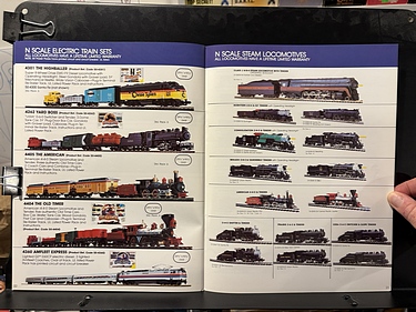 Toy Catalogs: 1989 Bachmann, Toy Fair Catalog