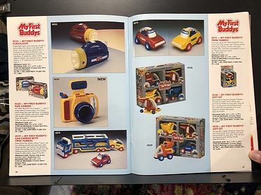 Toy Catalogs: 1989-1990 Buddy L, Toy Fair Catalog