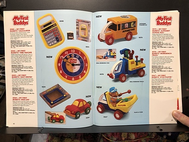 Toy Catalogs: 1989-1990 Buddy L, Toy Fair Catalog