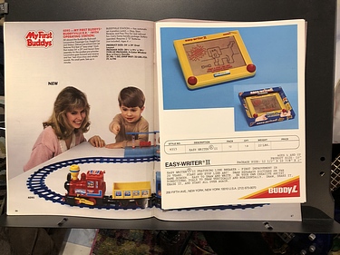 Toy Catalogs: 1989-1990 Buddy L, Toy Fair Catalog