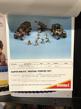 Toy Catalogs: 1989-1990 Buddy L, Toy Fair Catalog