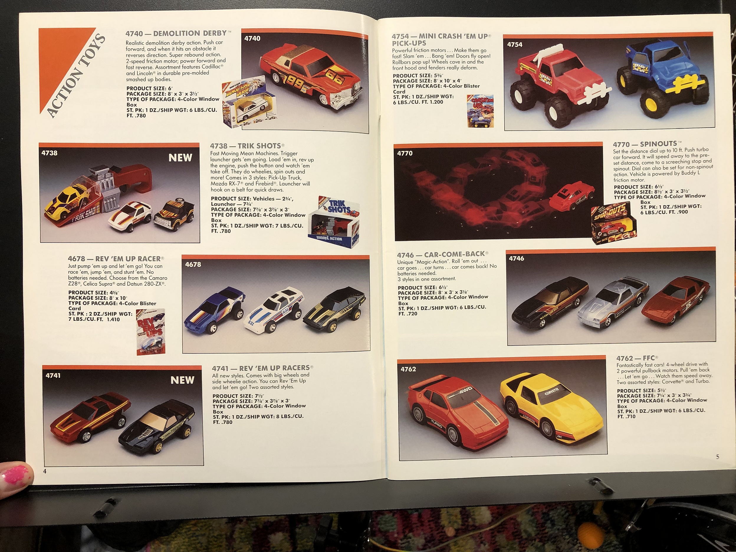 1989-1990 Buddy L, Toy Fair Catalog - Parry Game Preserve