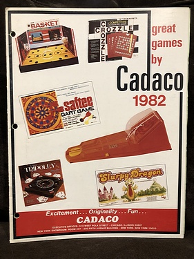 Toy Catalogs: 1982 Cadaco Toy Catalog