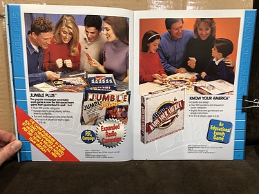 Toy Catalogs: 1997 Cadaco Toy Catalog