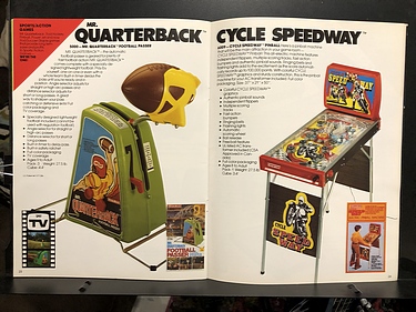 Coleco 1980 Catalog - Football, pinball!