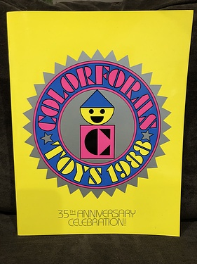 Toy Catalogs: 1988 Colorforms, Toy Fair Catalog