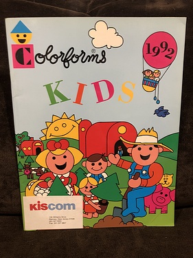 Toy Catalogs: 1992 Colorforms, Toy Fair Catalog