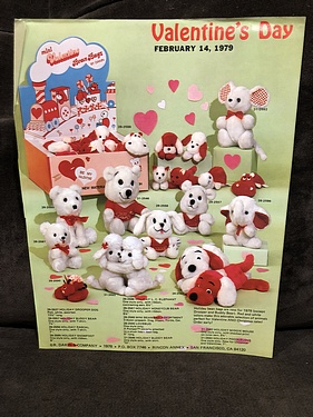 Toy Catalogs: 1979 Dakin Valentine's Day