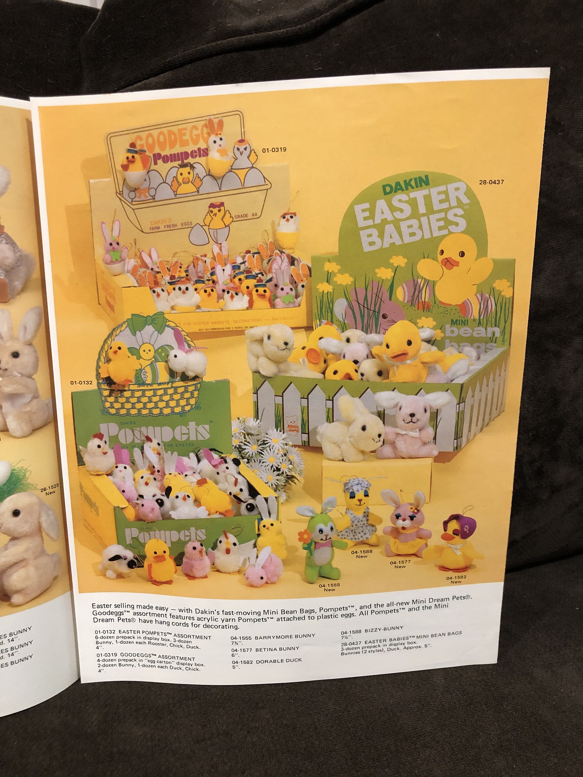 1980 Dakin Easter Catalog Parry Game Preserve