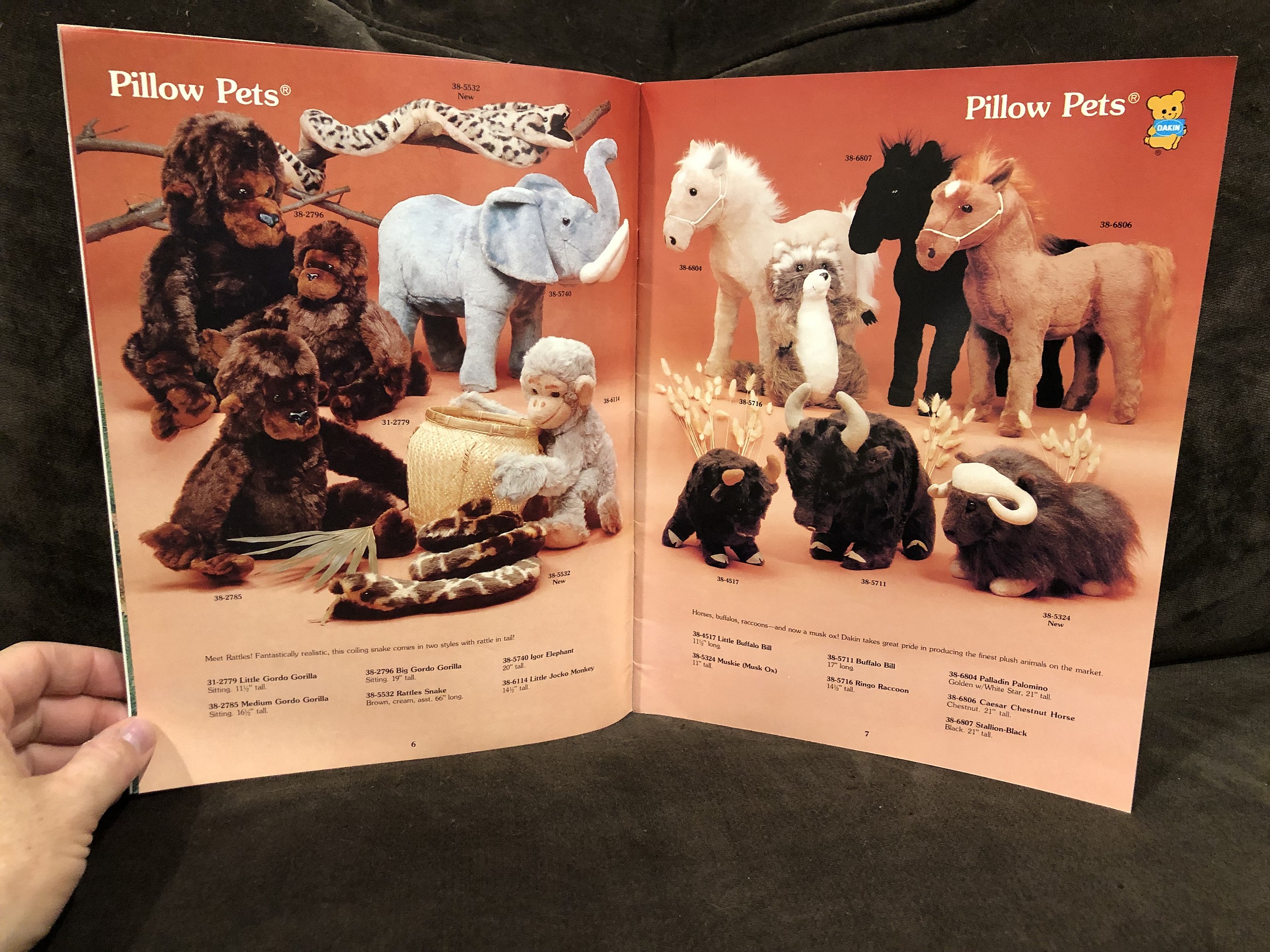 1981 Dakin Spring Catalog Parry Game Preserve