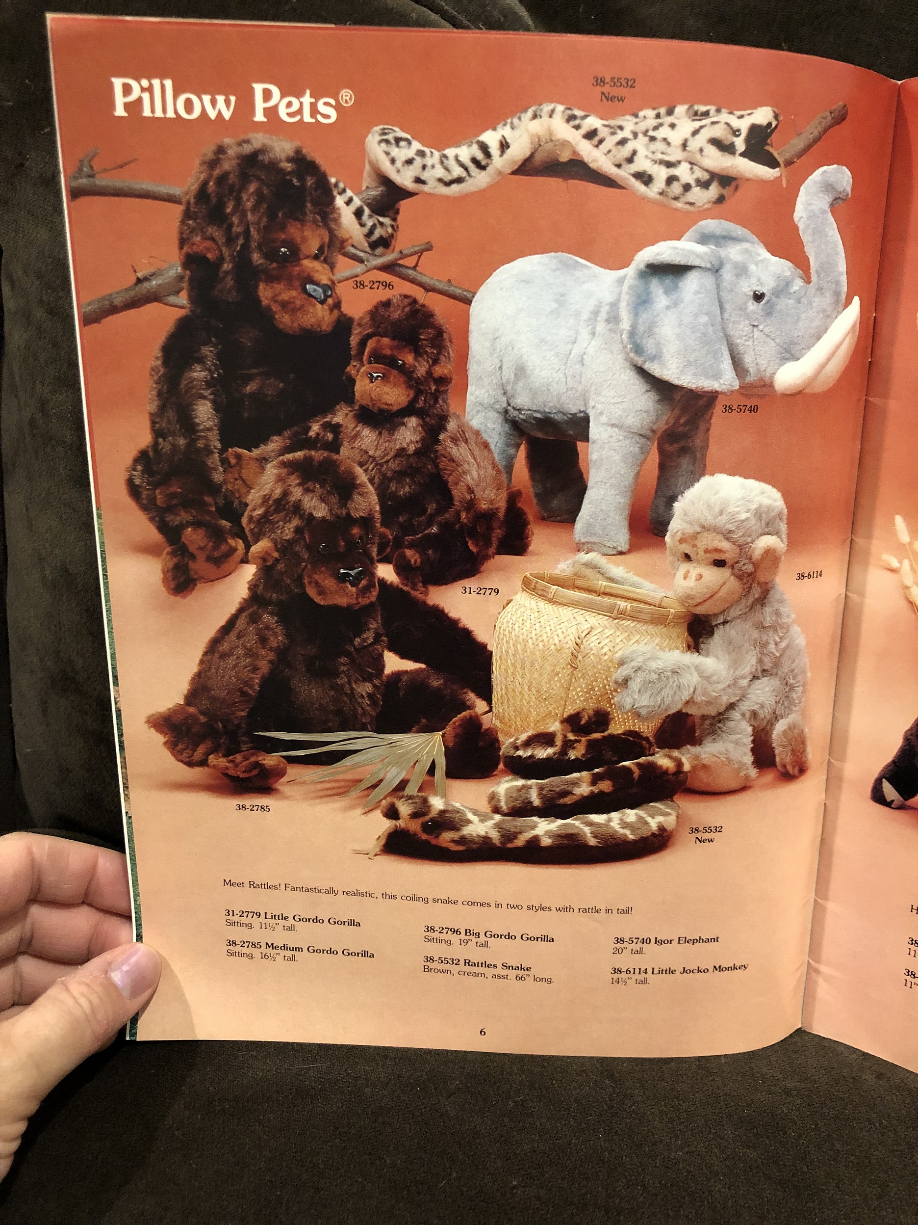 1981 Dakin Spring Catalog Parry Game Preserve