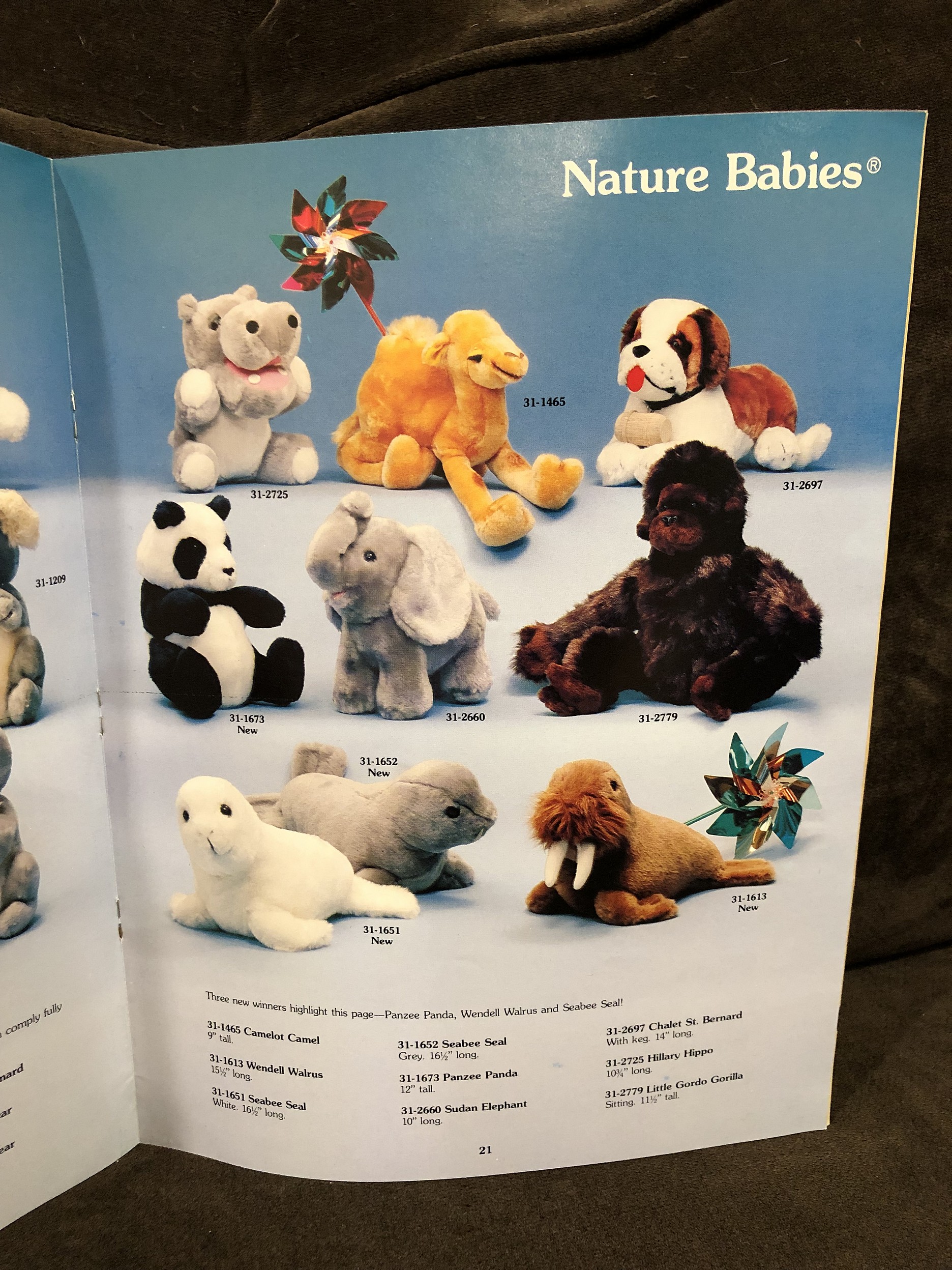 1981 Dakin Spring Catalog Parry Game Preserve