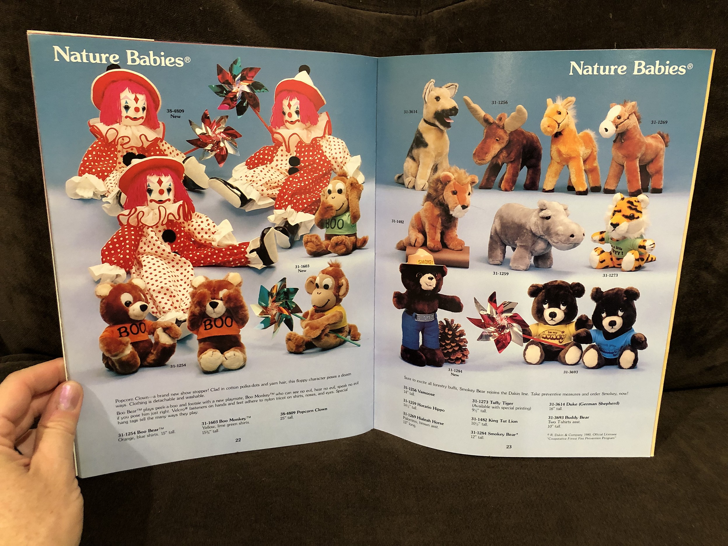 1981 Dakin Spring Catalog Parry Game Preserve