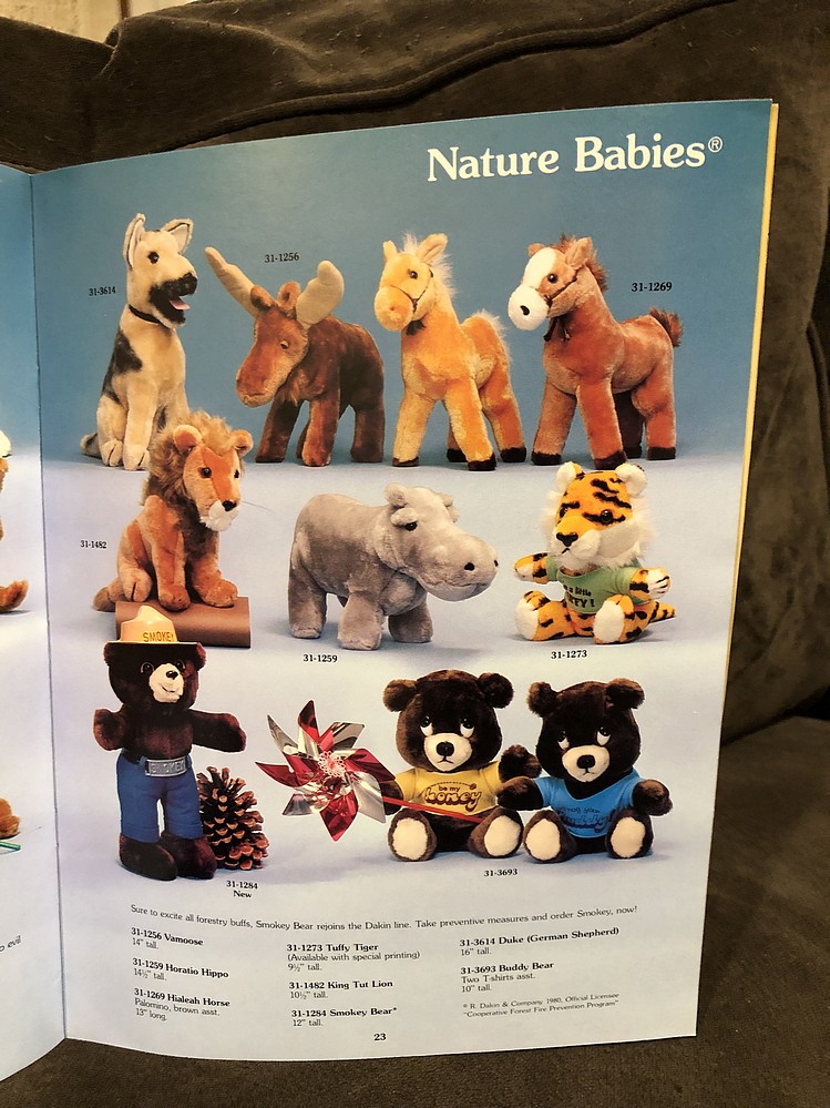 1981 Dakin Spring Catalog Parry Game Preserve