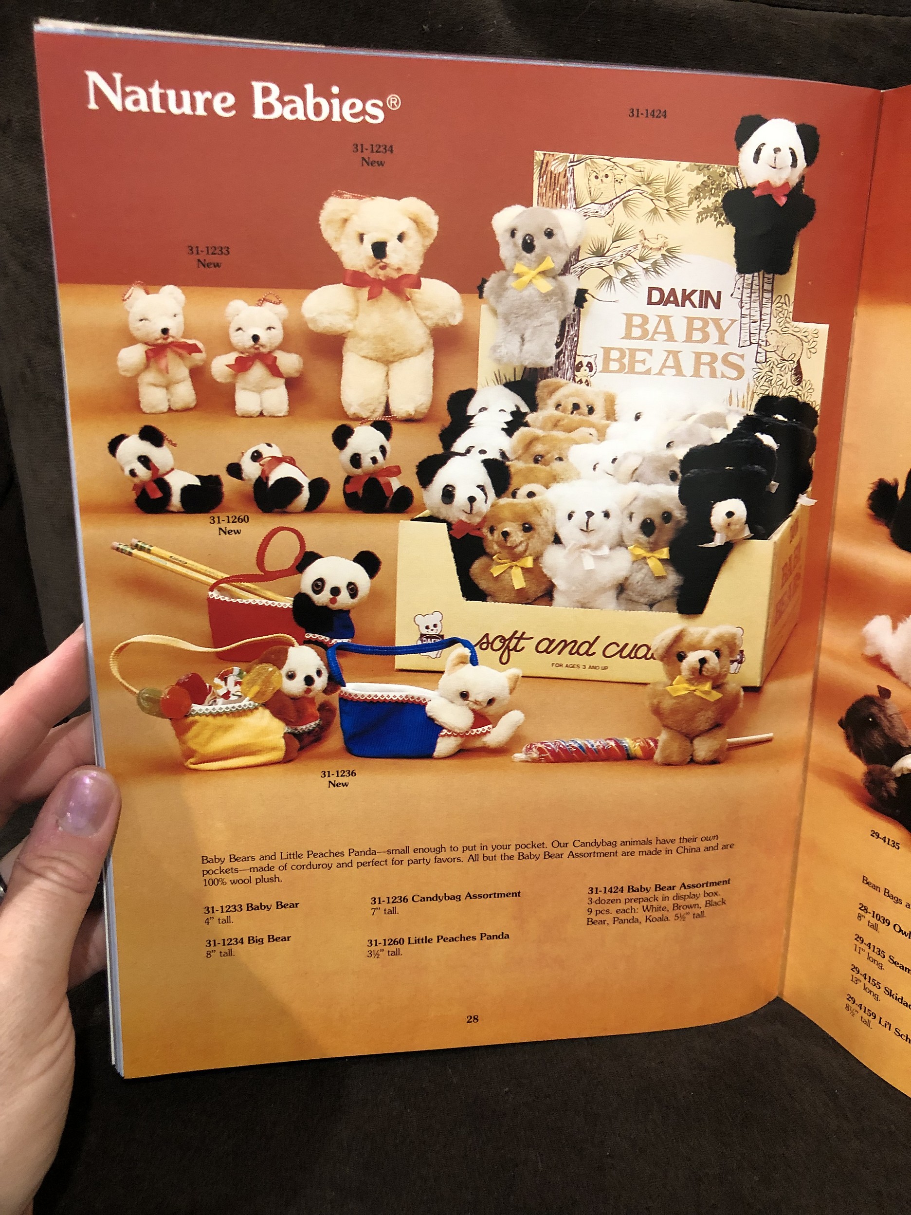 1981 Dakin Spring Catalog Parry Game Preserve