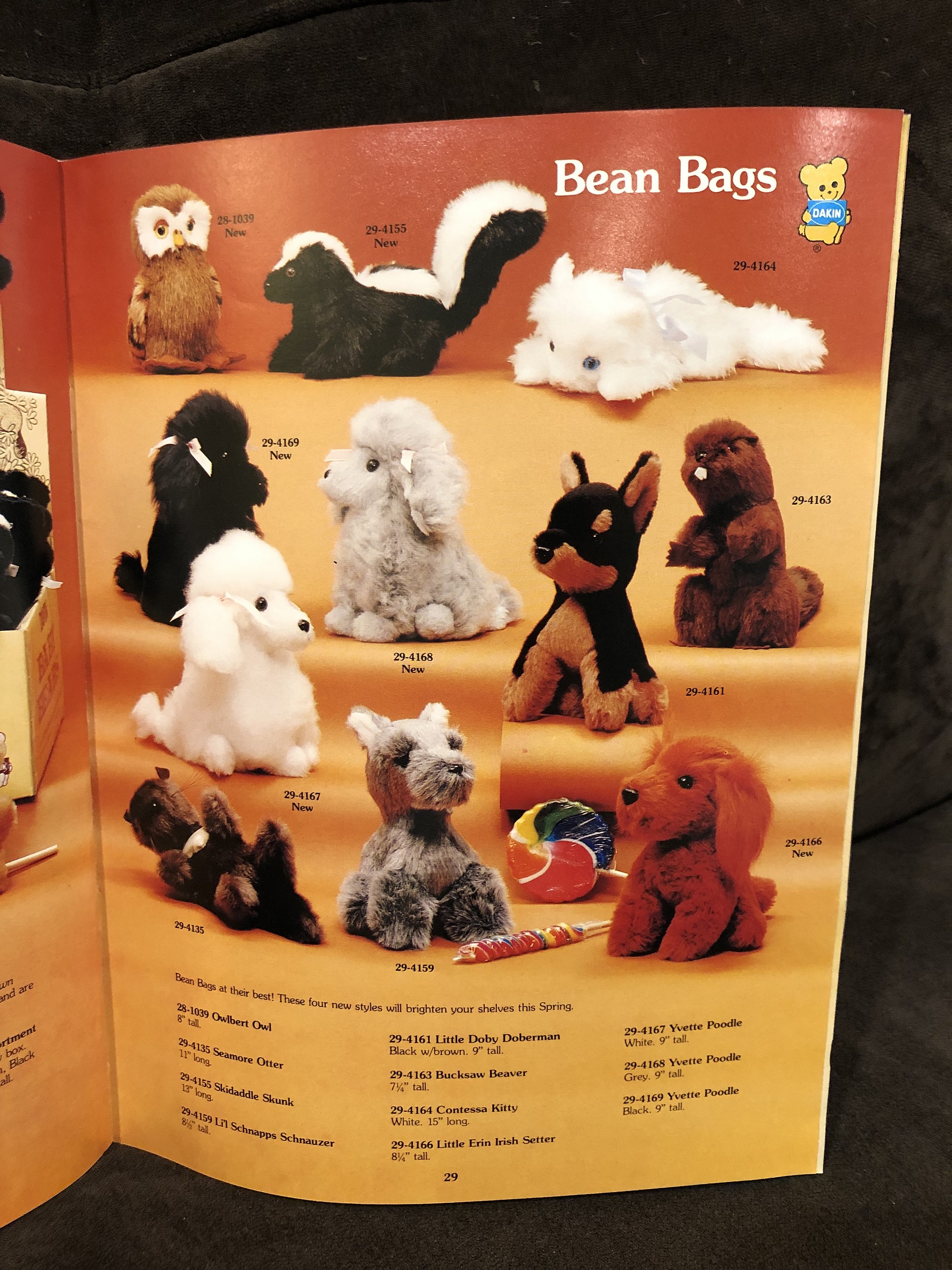 1981 Dakin Spring Catalog Parry Game Preserve