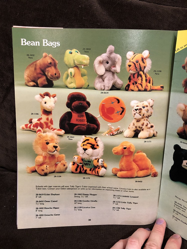 1981 Dakin Spring Catalog Parry Game Preserve