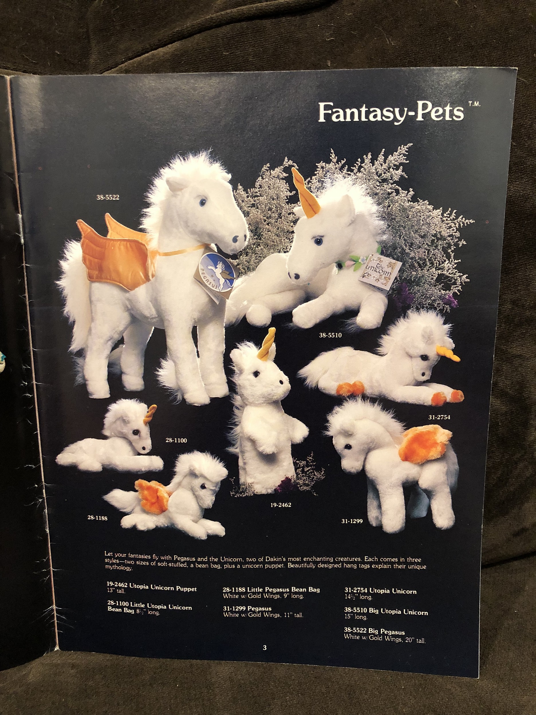 1981 Dakin Spring Catalog Parry Game Preserve