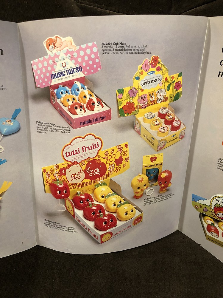 1981 Sankyo Musical Toys Catalog Parry Game Preserve