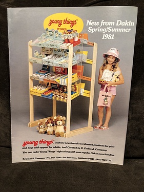 Toy Catalogs: 1981 Dakin Young Things Spring Catalog
