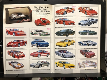 Toy Catalogs: 1995 DetailCars, Toy Fair Catalog (Italy)