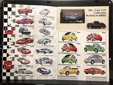 Toy Catalogs: 1995 DetailCars, Toy Fair Catalog (Italy)