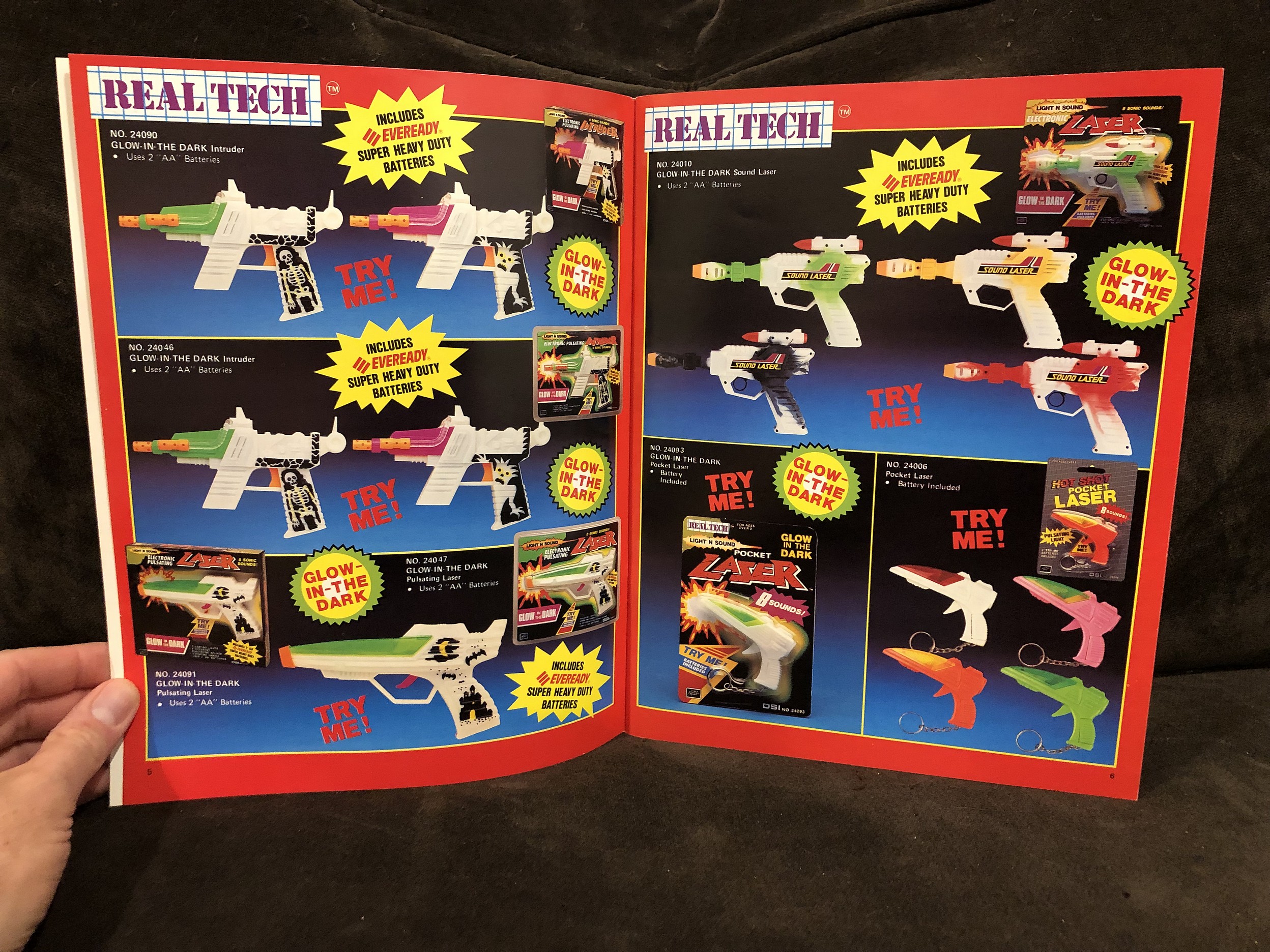 1993 Diversified Specialists, Inc. (DSI), Toy Fair Catalog Parry Game