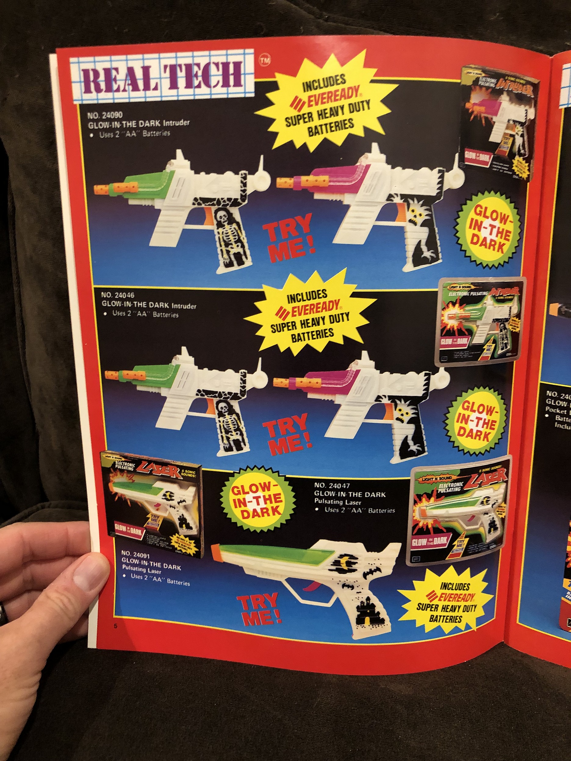 1993 Diversified Specialists, Inc. (DSI), Toy Fair Catalog Parry Game