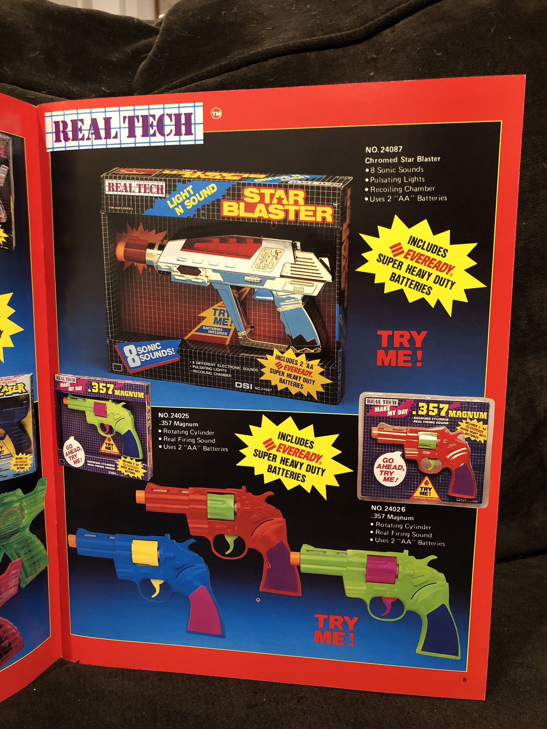 1993 Diversified Specialists, Inc. (DSI), Toy Fair Catalog Parry Game