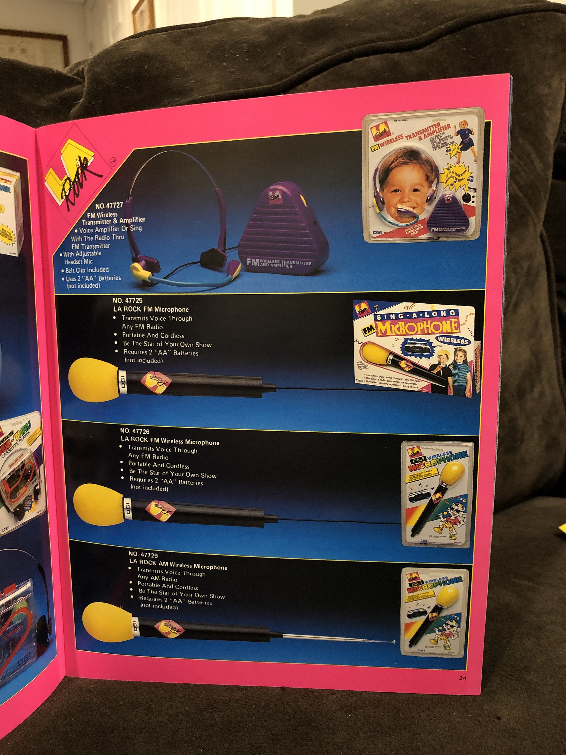 1993 Diversified Specialists, Inc. (DSI), Toy Fair Catalog Parry Game