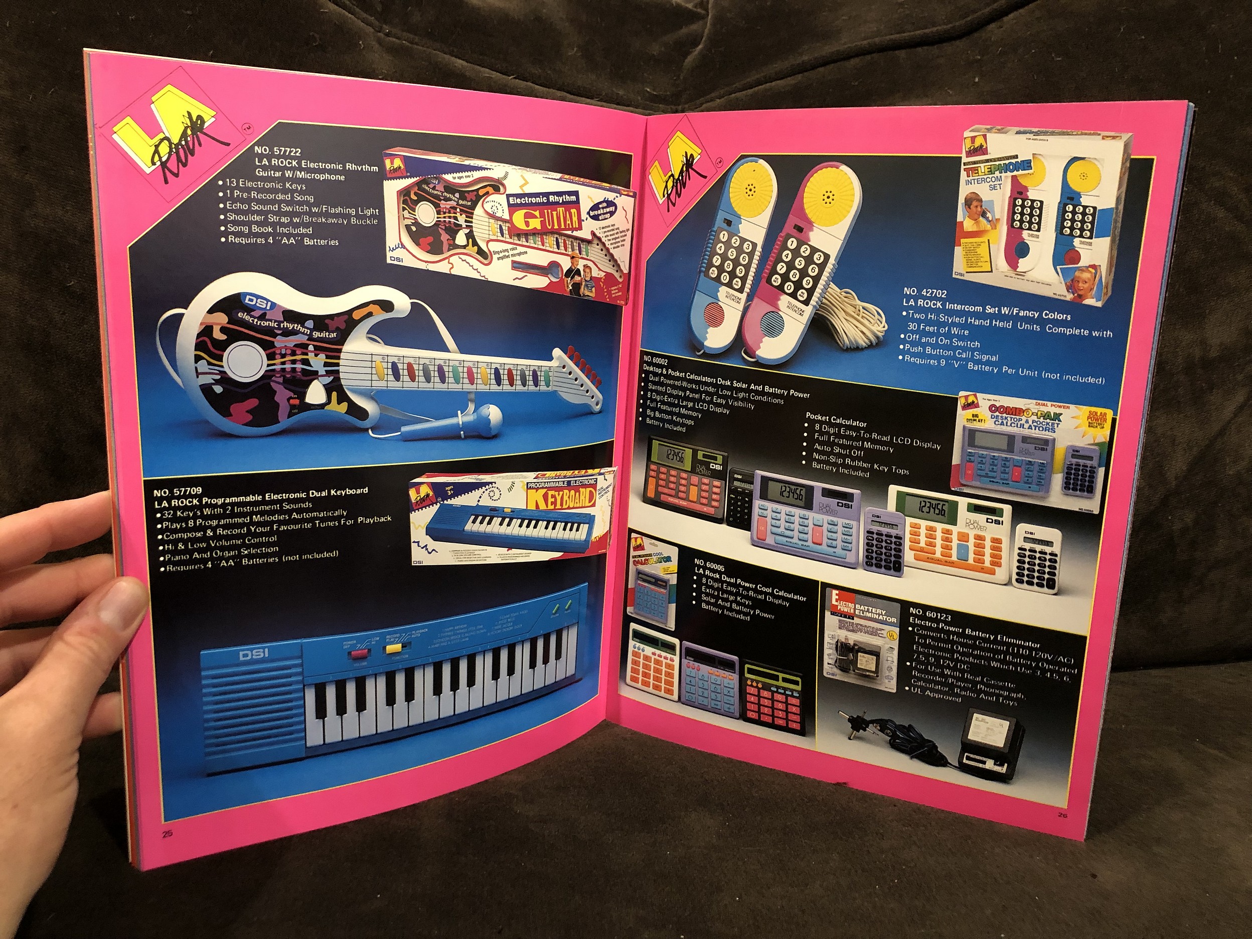 1993 Diversified Specialists, Inc. (DSI), Toy Fair Catalog Parry Game