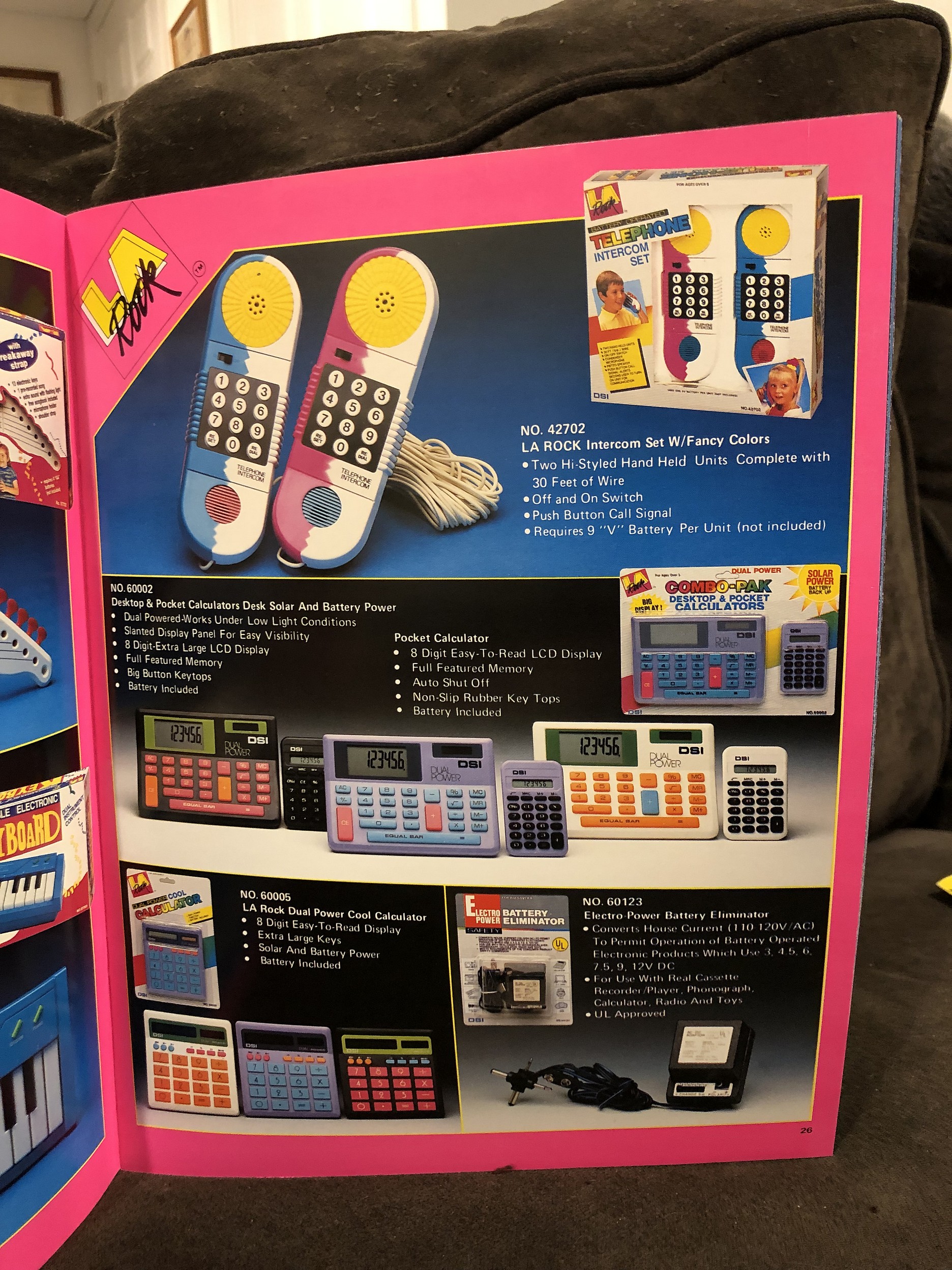 1993 Diversified Specialists, Inc. (DSI), Toy Fair Catalog Parry Game