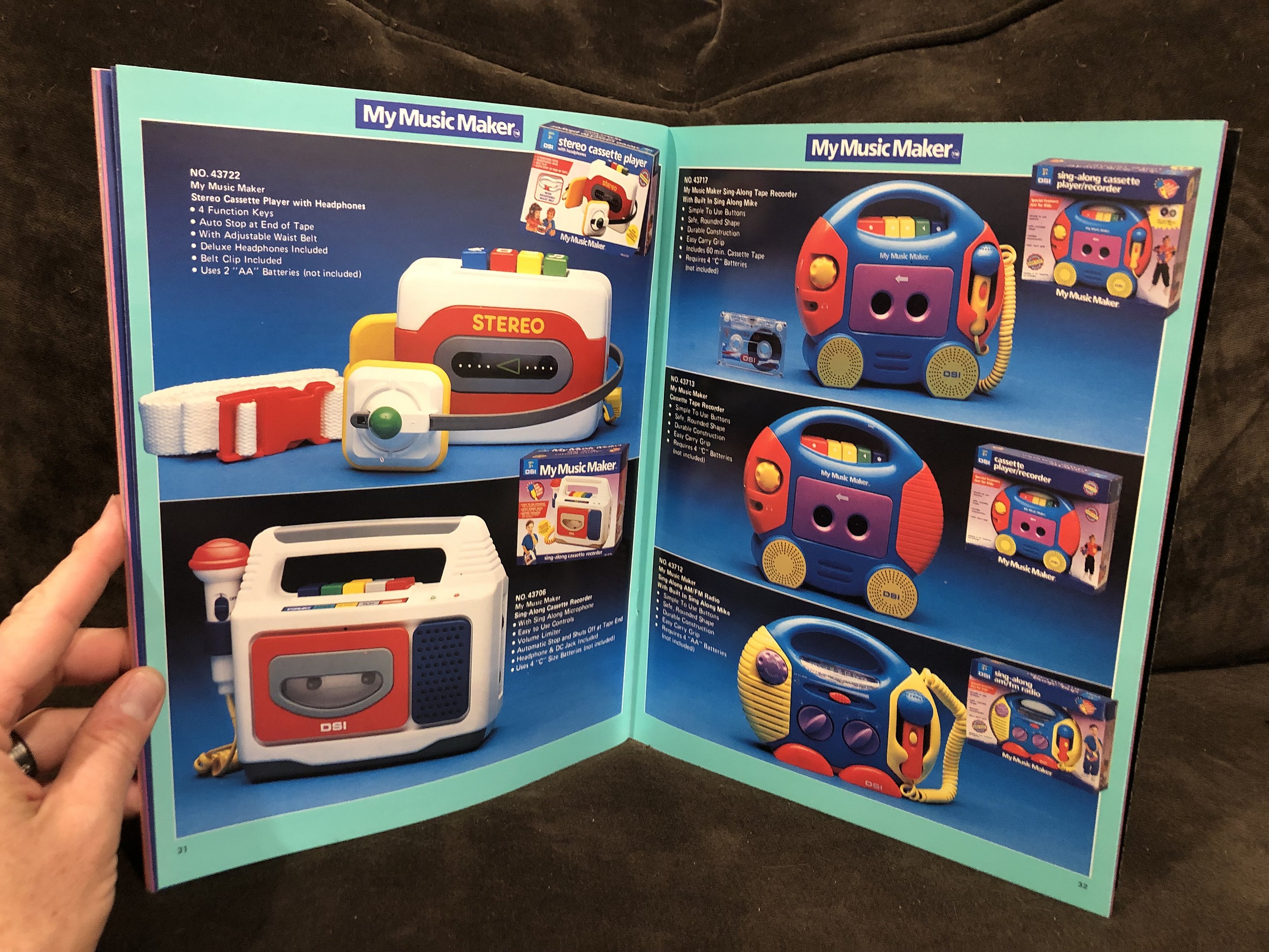 1993 Diversified Specialists, Inc. (DSI), Toy Fair Catalog Parry Game