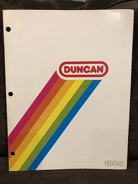 Toy Catalogs: 1984 Duncan, Toy Fair Catalog