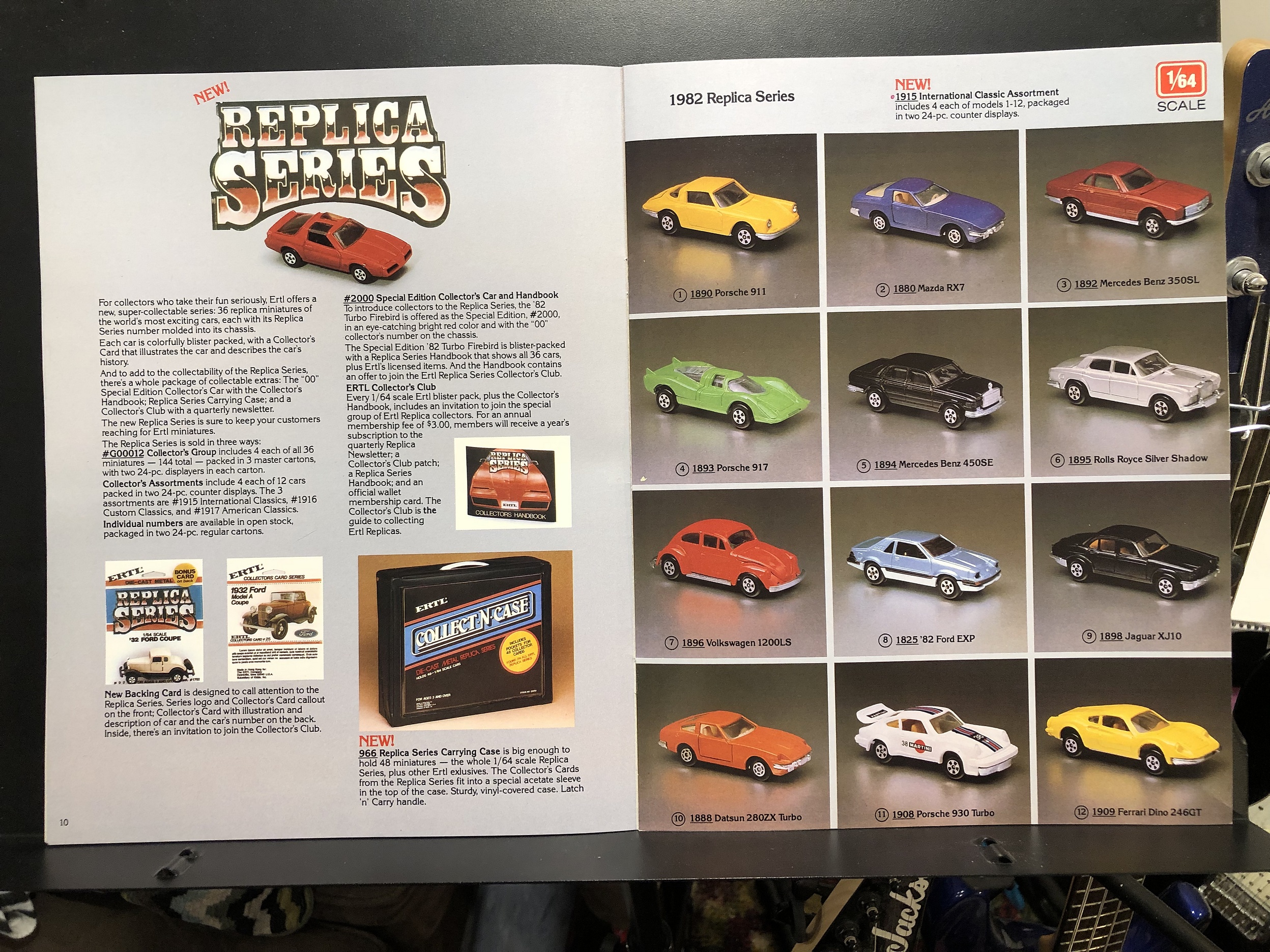 1982 Ertl DieCast Miniatures Toy Fair Catalog Parry Game Preserve