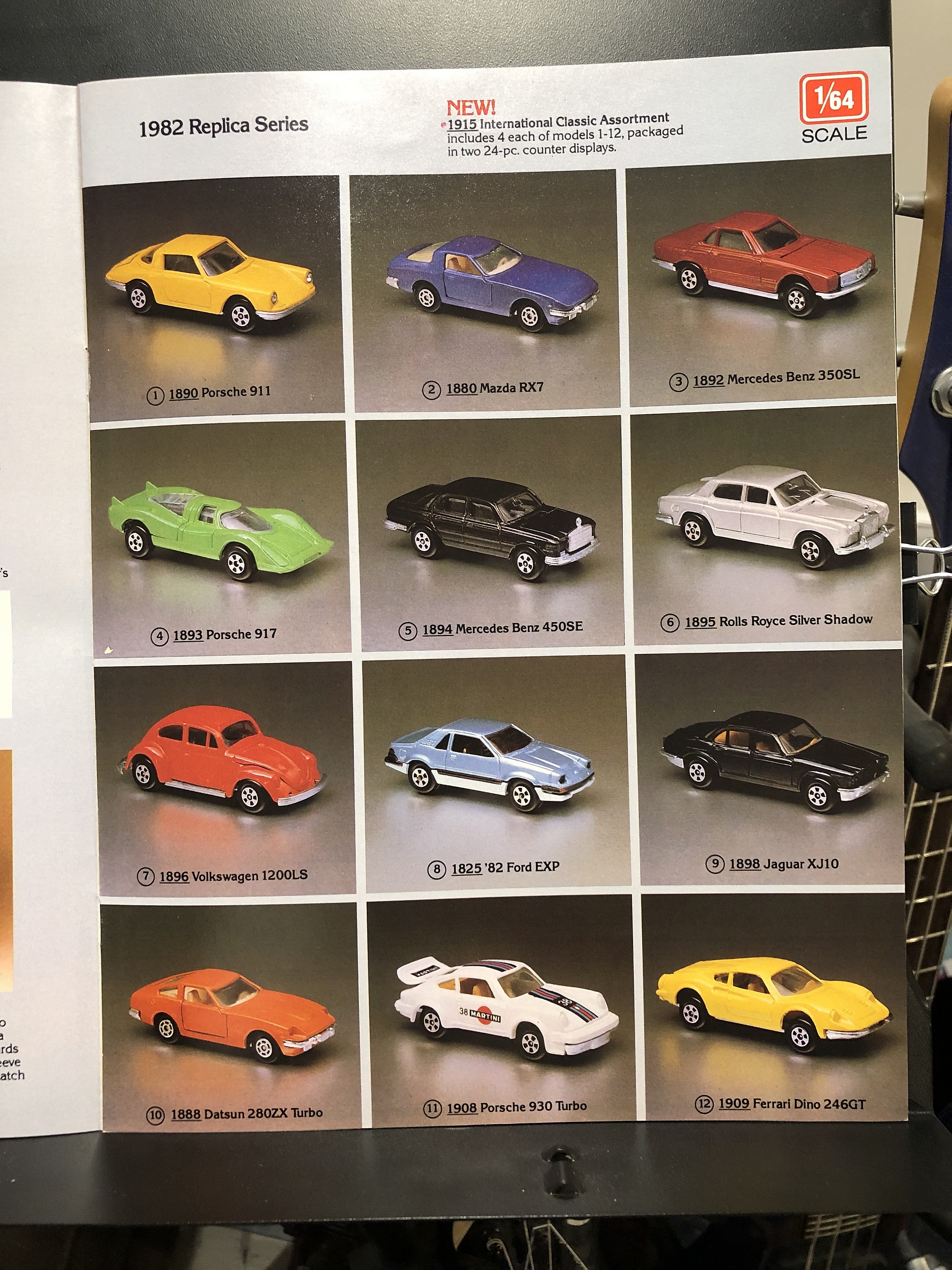 1982 Ertl DieCast Miniatures Toy Fair Catalog Parry Game Preserve