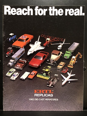 Toy Catalogs: 1982 Ertl Die-Cast Miniatures Toy Fair Catalog