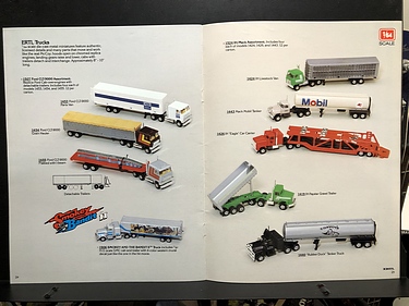 Toy Catalogs: 1982 Ertl Die-Cast Miniatures Toy Fair Catalog